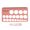 pink 1, variant on Breastpump Flange Measurement Tool Nipple Shielding Ruler Grade Silicone Nipple Sizing Ruler with 21 Size Diameter