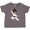 Charcoal, variant on African American Girl, Black Belt, Karate Girl Girls Toddler T-Shirt