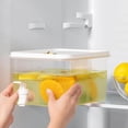 thumbnail image 3 of facefd Refrigerator Beverage Dispenser with Spigot Drink Dispenser for Home Bar L, 3 of 8
