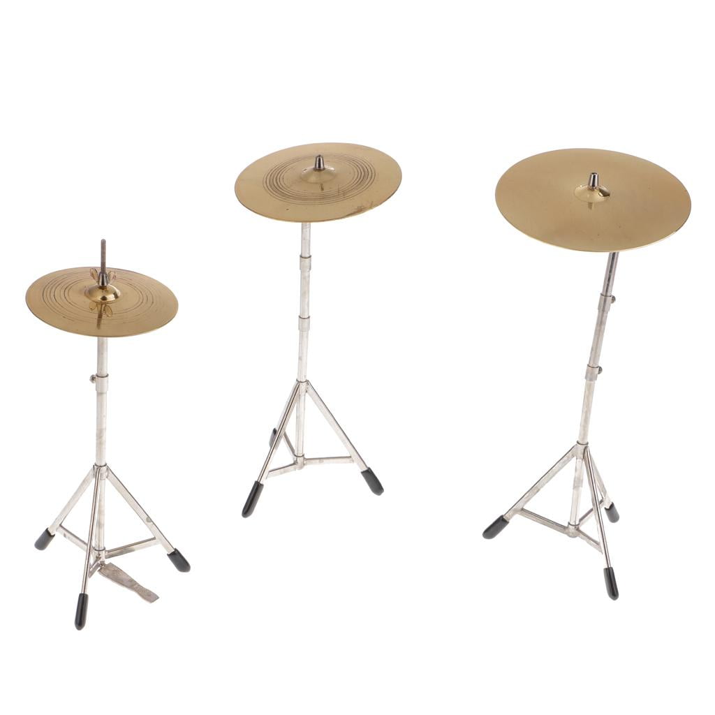 1/6 Alloy Complete Drum Set Musical Instrument for 12" Hot Toys Figure black 