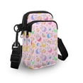 thumbnail image 3 of HELLHERO with Zipper Polyester Women Shoulder Bag Women 4.33x1.97x7.09 inch, Easter Bunny Peeking from Egg, 3 of 7