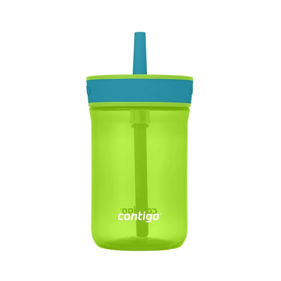 Gobelet antidéversement pour enfants Contigo Leighton avec paille, bouteille d'eau réutilisable, 414 ml (14 oz)