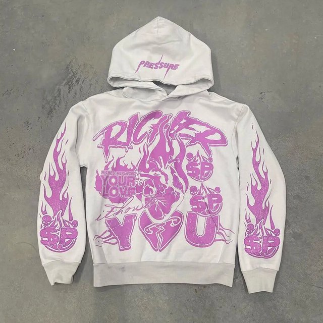 Sudadera con capucha negra con estampado gótico estilo hip hop Y2k de Harajuku, sudaderas de gran tamaño góticas, ropa de calle para mujer, sudaderas para hombre