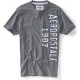 thumbnail image 1 of Aeropostale - Camiseta gráfica para hombre Ath 1987 Dept, gris, pequeña, 1 of 1