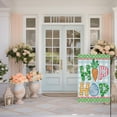 thumbnail image 2 of Easter Garden Flags for Outside 12.5x18 Double Sided, Cartoon HIP HOP Carrot with Dots Small Yard Decoration, Seasonal Spring Celebration Decor for Farmhouse Holiday Outdoor, 2 of 6