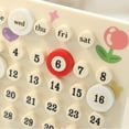 thumbnail image 4 of Creative New Year's Gifts With Stickers Gift Set Home Decoration Table Calendar Office Calendar Manual DIY WHITE, 4 of 8