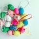 thumbnail image 2 of Huevos de Pascua Monstrate 18 Uds. de Plástico simulación decorativa adorno colgante accesorio de fiesta de juguete Kits de decoración para fiestas No.01, 2 of 6