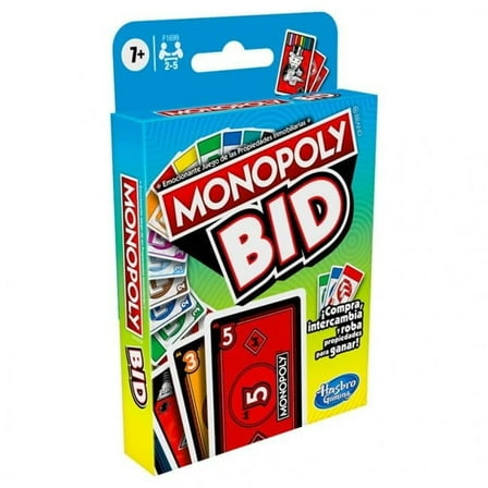Hasbro  Monopoly Bid Card Game