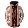 thumbnail image 1 of Sudadera con capucha y cremallera para hombre, estilo persa, manga larga, para adolescentes, con estampado 3D, estilo Harajuku unisex de gran tamaño, 1 of 6