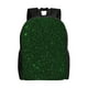 thumbnail image 1 of Disketp Emerald Green Sparkling Mochila Unisex de Apertura Lateral Completa, Mochila para Laptop para Escuela, Trabajo y Viajes, 1 of 8