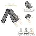 thumbnail image 1 of Correa de longitud ajustable para bolso de mujer, cinturones de mensajero con estampado a todo color, correa de hombro cruzada de repuesto, 1 of 4
