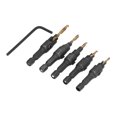 thumbnail image 4 of 5Pcs Fraise 5 12mm Haute Vitesse en Acier Coupe Trou Outil de Forage Ensemble Kit, 4 of 8