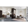 thumbnail image 4 of 43118BK Kichler Lighting Armstrong - 8 Light Large Chandelier - with Contemporary inspirations - 26 inches tall by 30 inches wide-Black Finish, 4 of 5