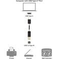 thumbnail image 6 of Cable Matters 2-Pack USB 2.0 Type C (USB-C) to Type B (USB-B) Printer Scanner Cable in Black 3.3 Feet, 6 of 6