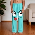 thumbnail image 5 of ATOGUTA Boys Lounge Pants with Pockets Funny Graphic Sweatpants Athletic Sports Pants for Kids Size 4T-14, Green, 5 of 5