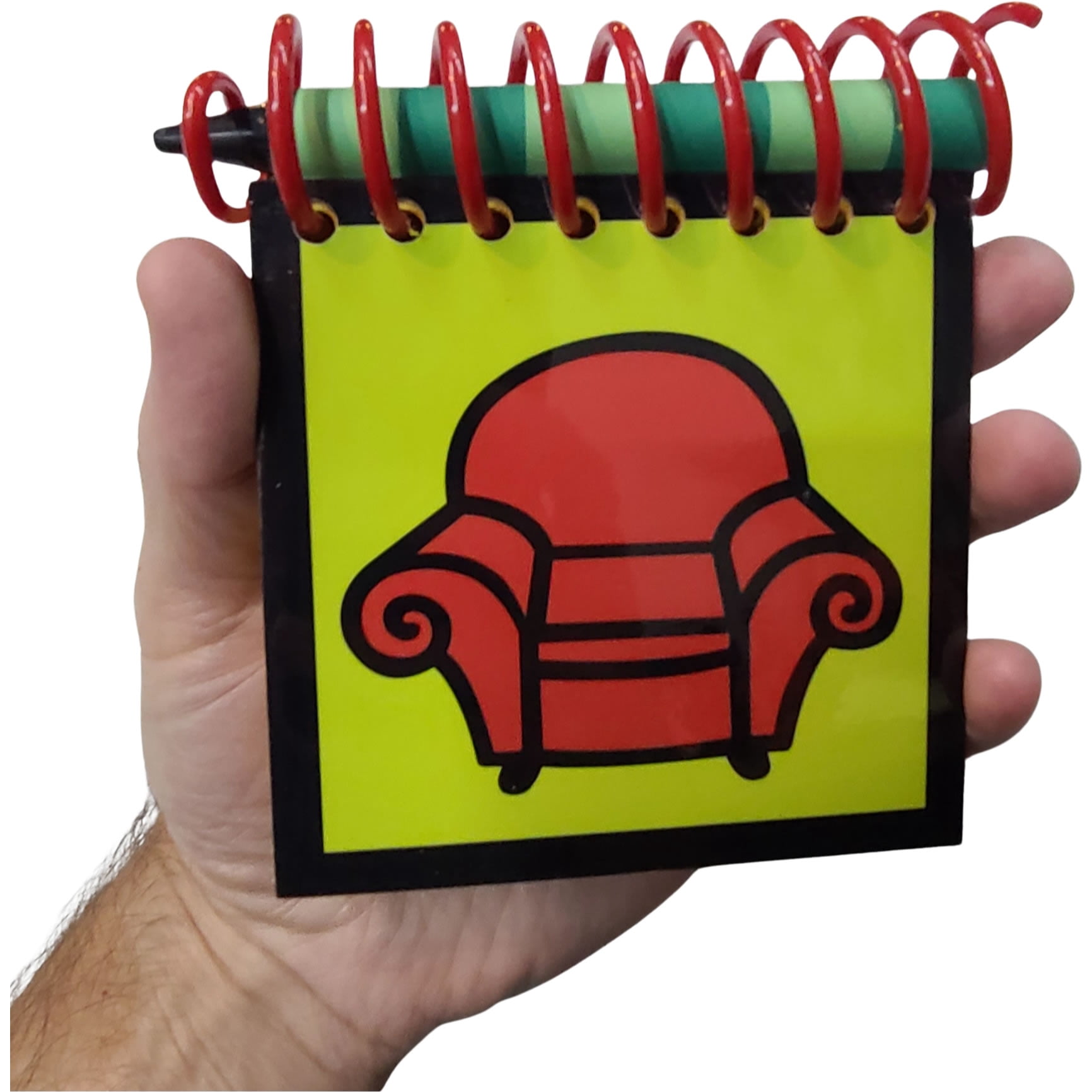 Handcrafted STEVE Handy Dandy Notebook and Crayon