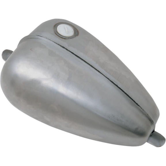Drag Specialties 0701-0657 Mustang Gas Tank w/ Threaded Gas Cap - Ribbed
