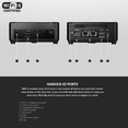 thumbnail image 3 of Msi Cubi 5 Mini Business Desktop, Intel Core i5-1235U, 16GB RAM, 256GB SSD, Windows 11 Pro, Black, 3 of 6