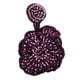 thumbnail image 3 of pendientes de exagerada perla exquisitos joyería púrpura jinwen Dangle Earrings for Women Girl, 3 of 8
