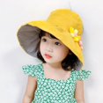 thumbnail image 1 of SHAR Yellow-Summer Baseball Cap for Boys and Girls - Adjustable - Ages 2-6 - UV Protection, 1 of 3