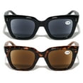 thumbnail image 2 of 2 Pairs Women Bold Oversize Outdoor Reading Sunglasses - NOT BIFOCAL - Tinted Readers UV400 +1.50, 2 of 3