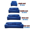 thumbnail image 2 of 2024 Colorful Abstract Ink Adjustable Sofa Cover Stripes Plaids And Covers Retro Sofa Covers Set Extensible Sofa Cover, 2 of 6