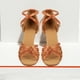 thumbnail image 2 of 1 par de zapatos de tacón alto Correa anudada Tacones altos Zapatos de baile latino para dama - Tamaño 37 (dorado), 2 of 8