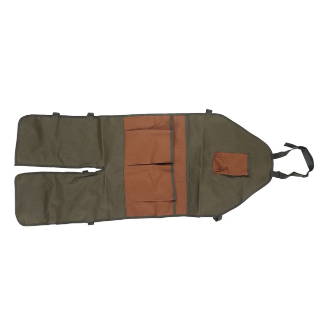 Delantal de Jardín ANGGREK Resistente Con Múltiples Bolsillos Tela Oxford 45x118cm