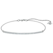 Swarovski Only Bracelet - White - Rhodium Plating