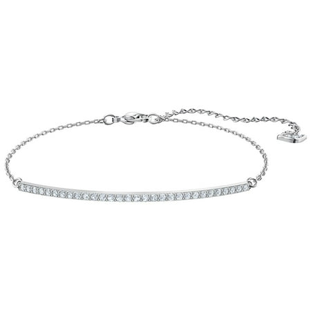Swarovski Only Bracelet - White - Rhodium Plating