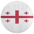 thumbnail image 3 of Flag of Georgia Official Round Carpet Circle Rug Outdoor Patio Area Rug Washable Large Area Rugs Hallway Room Decor Fitness Mats, 3 of 8
