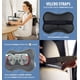 thumbnail image 4 of Zyllion Masajeador De Espalda Y Cuello Con Calor - Almohada De Masaje Shiatsu De Tejido Profundo 3D Para Silla Coche Y Dolor Muscular En Todo El Cuerpo: Hombros, Pantorrillas, Pies, Piernas, Brazos (N, 4 of 9