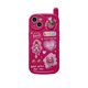 thumbnail image 1 of Funda de teléfono Retro 3D rosa para iPhone 14 Plus 13 12 11 Pro Max, bonita carcasa de TPU suave de Disney, Gato María, dibujos animados, Melody Kitty Pochacco zhangmengya LED, 1 of 2