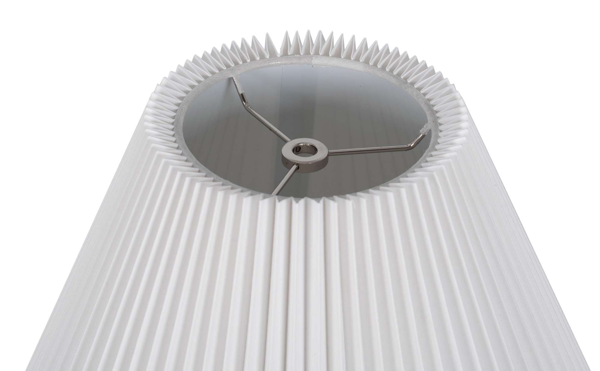 (6 pack) Better Homes & Gardens 6x15x11" White Knife Pleat Shade