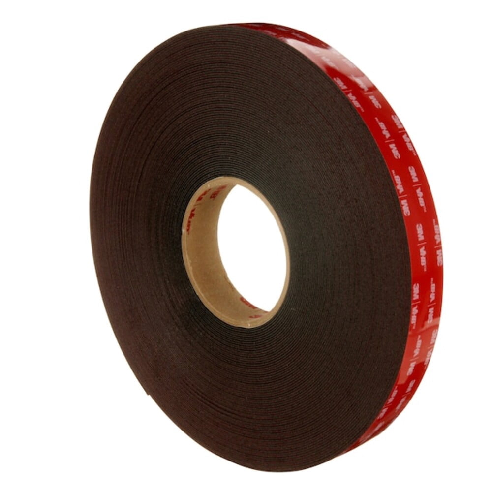 3M VHB Tape 5952 Black, 1 in x 36 yd 45.0 mil, 9 per case