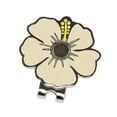 thumbnail image 2 of Marcador de pelotas de golf con diseño de flores, profesional, divertido, para gorras, visera Amarillo, 2 of 8