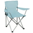 thumbnail image 5 of Ozark Trail Folding Camp Chair with Cup Holder – Lightweight, Portable Outdoor Chair for Camping, Tailgating & Sports – Vintage Blue, 5 of 7