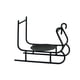thumbnail image 2 of Elegant Metal Sleigh Candle Stand For Holiday Tabletop Decoration Ideal For Dinners Weddings And Creating A Warm Festive Ambience, 2 of 6