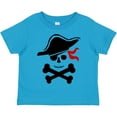 thumbnail image 3 of Inktastic Pirate Skull and Cross Bones Boys or Girls Toddler T-Shirt, 3 of 5