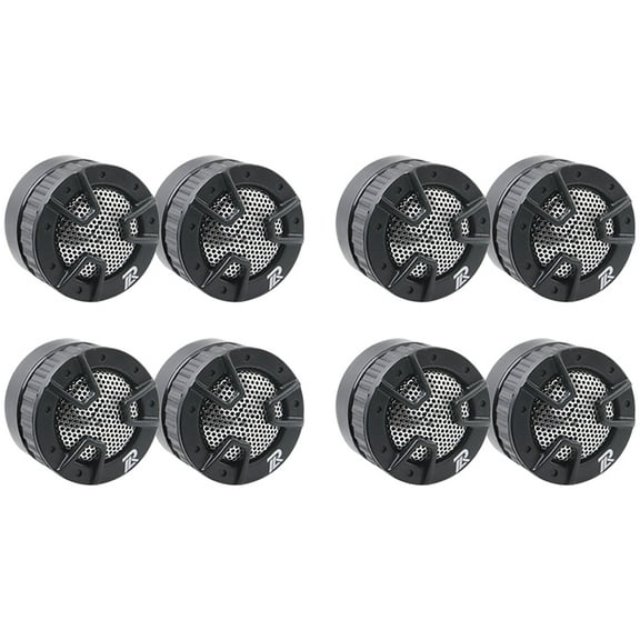 Power Acoustik NB-4 250W Car Audio Tweeter Speakers Lot of 8 4-Ohm Weather-Resistant