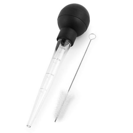 

Redempion Turkey Oil Dropper with Brush Sauce Tube Plastic Multi-functional Barbecue Tools Restsuarant Bar Party Kitchen Cooking