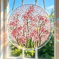 thumbnail image 3 of Acrylic Jigsaw Puzzle Suncatcher-Galactic Colorful Birds, Stained Glass Window Hanging, Home Decor Creative Mom Gifts, Birthday Gifts for Women,Wife, Sisters, Aunt, Besties 7.4in, 3 of 4