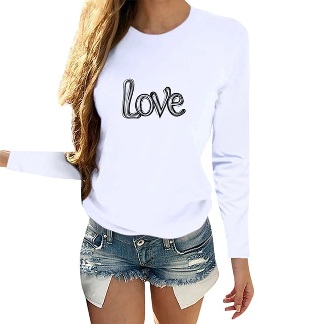 Camisetas de Cuello de la Tripulación de Manga Larga para Hombres Impresa Blusa Camiseta, Tela Suave Transpirable, Ajuste Delgado para el Uso Casual Diario, Camisetas de Cuello de la Tripulación de M