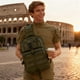 thumbnail image 4 of Bolso de hombro estilo mochila para hombre, bolso cruzado impermeable, multifuncional, de gran capacidad, de tela Oxford, bolso de pecho, 4 of 6