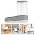 thumbnail image 1 of Raindrops Automatic Dog Food Dispenser Grey Large Capacity Quiet Feeding System with Portion Control, 1 of 8