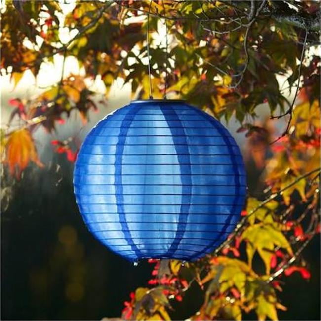 Allsop Home & Garden 31584 Glow Solar Lantern, Blue - Walmart.com