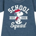 thumbnail image 3 of Peanuts - Snoopy School Squad - Toddler & Youth Girls Fleece Dress, 3 of 6