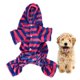 thumbnail image 2 of Pijamas para mascotas, sudaderas con capucha para perros de color azul oscuro, ropa cálida para perros, diseño fácil de usar, 2 of 8