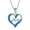 Silver, variant on FAMTKT Mother's Day MOM Heart Pendant Necklace Maternal Necklace Trend Jewelry Gift for Mother