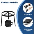 thumbnail image 3 of Outdoor Campfire Tripod for Cooking,Portable Foldable Fire Pit Rack, High Temperature Resistant Outdoor Fire Pit Rack, Heavy Duty Campfire Cooking Equipment, 3 of 7